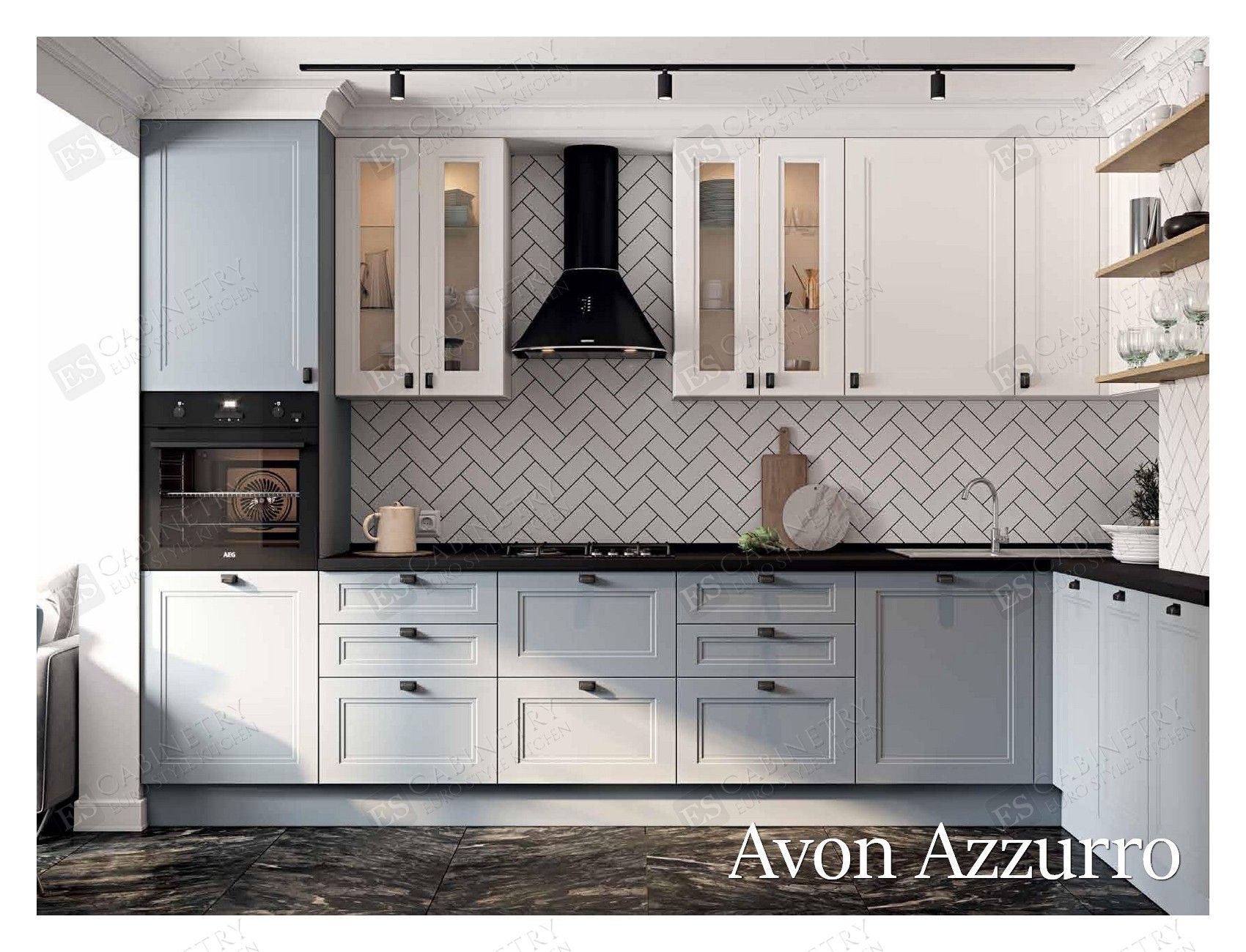 Avon Azzurro | Euro kitchen design